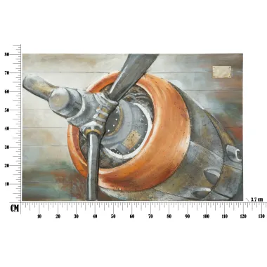 OBRAZ NA PŁÓTNIE Aviator 120x3,7x80 cm
